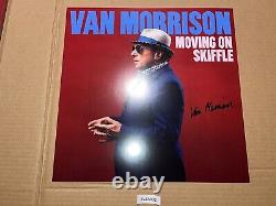 Vinyle signé et dédicacé de Van Morrison 'Moving on Skiffle Astral Weeks'