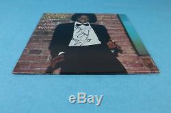 Vtg 1979 Michael Jackson Off The Wall Signée À La Main 33rpm Vinyle Near Mint
