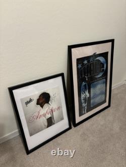 Wale, rappeur 2024 / Vinyle / Signé / Autographe / Cadre / Très rare / Vintage