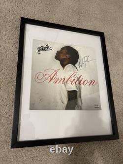 Wale, rappeur 2024 / Vinyle / Signé / Autographe / Cadre / Très rare / Vintage