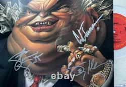 Warrant Autographe à la main Dirty Rotten. Album Vinyle LP + JSA COA