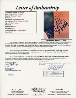 Whitney Houston A Signé Debut Vinyl Album Lp Autographié Jsa Loa