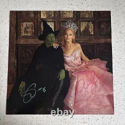 Wicked La Bande Originale 2LP Vinyle Inséré Signé ARIANA & CYNTHIA Autographié