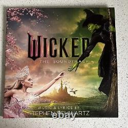 Wicked La Bande Originale 2LP Vinyle Inséré Signé ARIANA & CYNTHIA Autographié