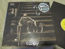 Wicked Lester Lp 1972 Debut Epic Records / Baiser Vinyl Record Withpromo Swag Signé