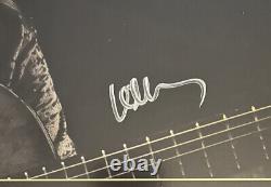 Willie Nelson a signé la version vinyle LP autographiée de Last Man Standing.