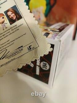 Winry Signed Caitlin Glass Funko Pop +coa +case Mint Toyzilla Certified #15 Fma