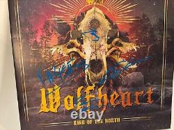 Wolfheart Disque Vinyle Autographié Signé King Of The North Rare Métal Finlandais