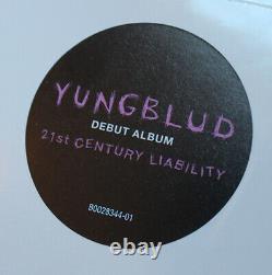 Yungblud Real Signed 21st Century Responsabilité Vinyl Record Rose #1 Coa Autographié