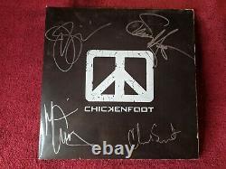 (lp) Chickenfoot (signé Album De Vinyle Autographié) Sammy Hagar, Joe Satriani